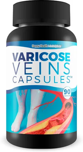 Cápsulas de venas varicosas – Nuestro mejor tratamiento natural para las venas varicosas – Suplemento de venas varicosas anti mujeres – Tratamiento