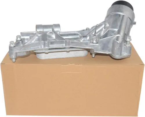 Miniatura 9 de Enfriador de aceite de motor con filtro de aceite de repuesto para Chevy Aveo Cruze Malibu Sonic Trax Buick Cascada Encore Pontiac G3 Saturn Astra