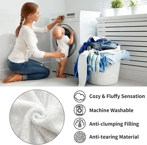 Miniatura 5 de Manta personalizable, cálida y suave con imagen, manta de forro polar Sherpa personalizada para mascotas, familiares, amigos, cumpleaños, bodas, 1 1