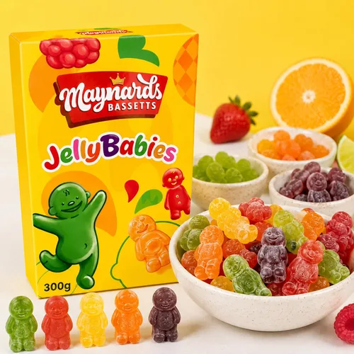 Miniatura 5 de Maynards Bassetts Jelly Babies Dulces Cartón 12.35 oz