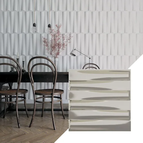 Miniatura 32 de Ekena Millwork 19 5/8 pulgadas de ancho x 19 5/8 pulgadas de alto Naomi EnduraWall Panel decorativo de pared 3D, dorado (cubre 2.67 pies cuadrados).