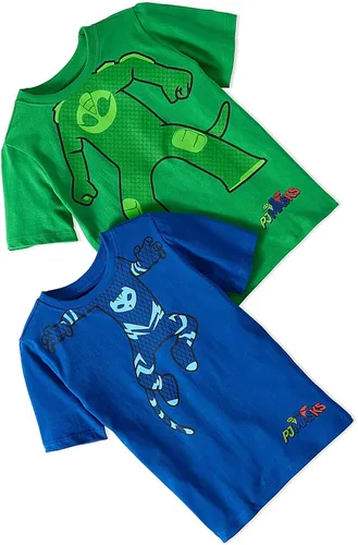 Miniatura 4 de PJ Masks PJMASKS Catboy Gekko - Camiseta de manga corta de manga corta
