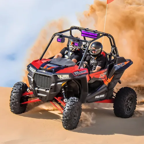 Miniatura 7 de Ehaho Barra de sonido estéreo UTV de 2.1 canales (subwoofer) y altavoces, barra de sonido Bluetooth ATV de 17 pulgadas con luces RGB, altavoces