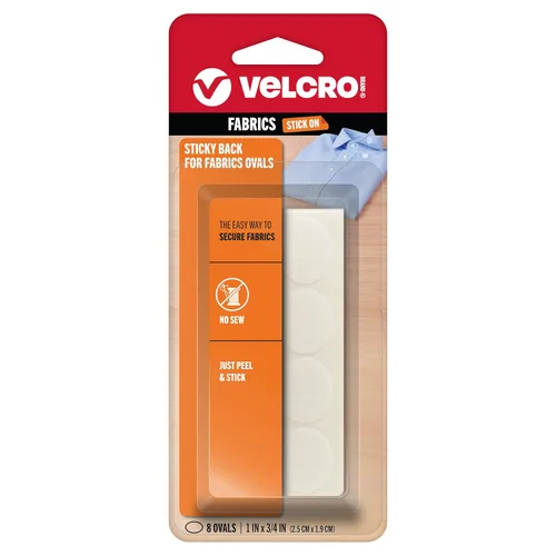 Miniatura 11 de Cinta adhesiva para tejidos de la marca Velcro Brand, sin necesidad de costura, Negro