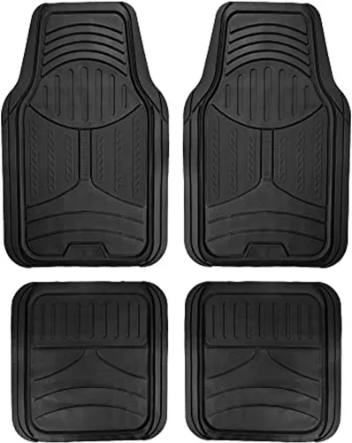 Miniatura 14 de FH Group Alfombrillas de Piso para Automóviles - Alfombrillas de Piso de Goma Heavy-Duty Monster Eye para Autos, Ajuste Universal Juego Completo