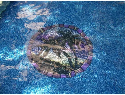 Miniatura 3 de Arte decorativo para piscina, tapete de piscina, más de 50 diseños, fácil de instalar y quitar
