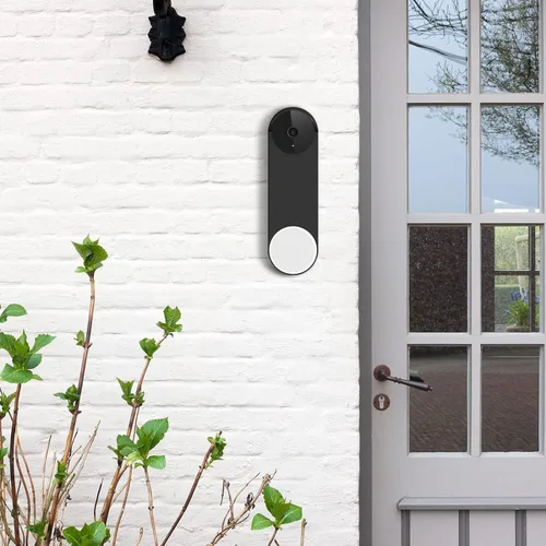 Miniatura 6 de Funda de silicona compatible con Google Nest Doorbell (batería), impermeable, protector de cámara, accesorios para timbre de puerta Google Nest