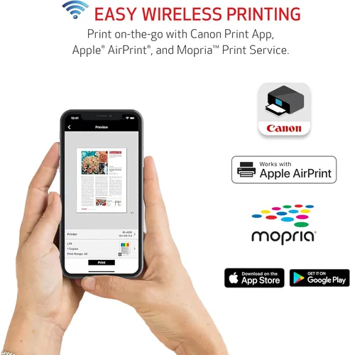 Miniatura 6 de Canon PIXMA TR4720 Impresora inalámbrica todo en uno, uso doméstico con alimentador automático de documentos, impresión móvil y fax integrado