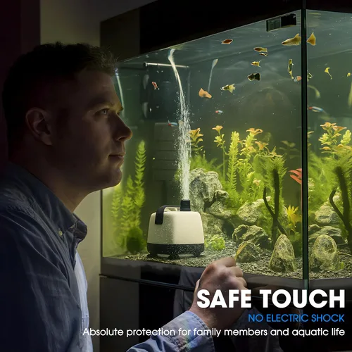 Miniatura 7 de Bomba de agua para acuario para cambio de agua de pecera, pequeña bomba sumergible para acuario de 25 W, mini bomba de agua para acuarios, bomba