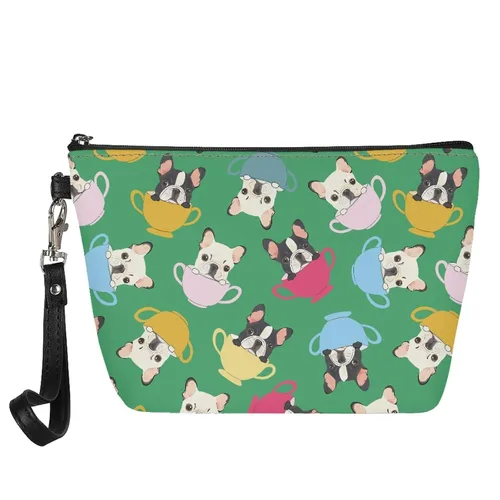 Miniatura 31 de AFPANQZ Bolsas de maquillaje de viaje personalizadas para mujeres y niñas, bolsa de almacenamiento de artículos de tocador, bolso al aire libre