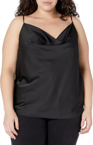 Miniatura 6 de The Drop Camiseta elástica sedosa con cuello de vaca Christy para mujer