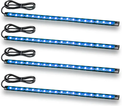 Miniatura 10 de Boaton Luces de navegación LED para barco marino, luces de pesca nocturna, sin taladrar, luces de arco para cubierta, luces de cortesía, luces