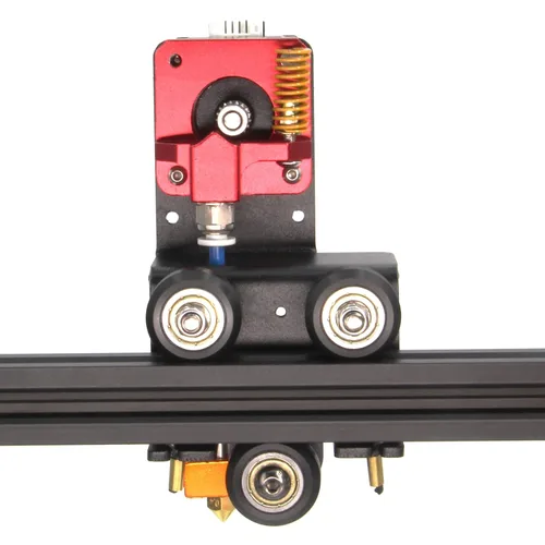 Miniatura 6 de Placa de soporte de extrusora de engranajes dual de accionamiento directo, filamentos flexibles de impresión fácil para impresora 3D Ender-3, Ender