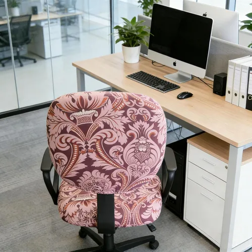 Miniatura 4 de Melaluxe Funda para silla de oficina de computadora, funda universal protectora y elástica para silla giratoria elástica Totam