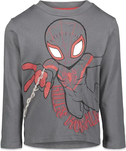 Miniatura 3 de Marvel Avengers - Paquete de 3 camisetas gráficas de manga larga color verde