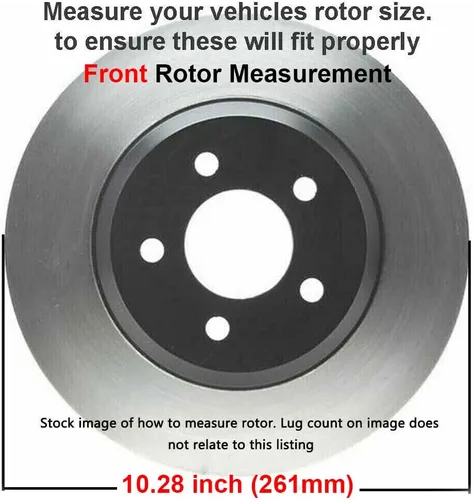 Miniatura 3 de Detroit Axle - Kit de freno delantero para Mazda B2300 B4000 2004-2007 B3000 2003-2009 Rotores de freno de disco Pastillas de freno de cerámica