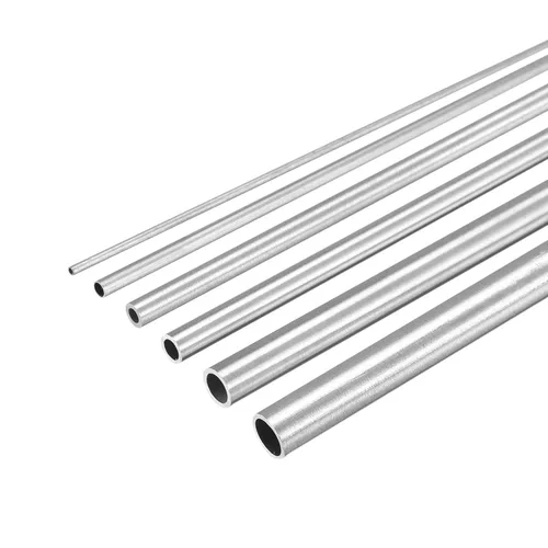 uxcell Tubo de Acero Inoxidable 304, 1mm 2mm 3mm 4mm 5mm 6mm de diámetro exterior, espesor de pared de 0.15mm/0.6mm, longitud de 300mm, paquete de 6