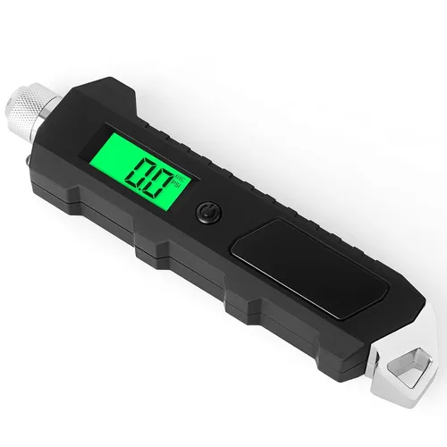 MEANLIN MEASURE Medidor digital de presión de neumáticos de 0 a 230 PSI Accesorios profesionales resistentes para SUV, RV, camión y autos normales