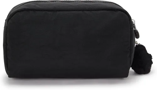 Miniatura 7 de Kipling Gleam - Bolsa de cosméticos de peltre metálico para mujer, Negro (Black Noir)