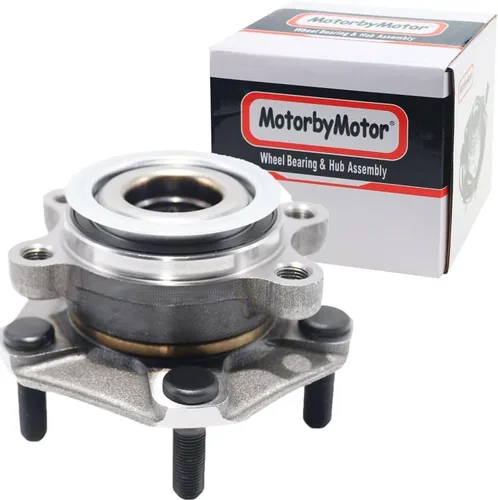 Miniatura 13 de MotorbyMotor 515177 Conjunto de cojinete de rueda delantera y cubo 4WD con 6 lengüetas para Ford F-150 2018-2020 (excluye Raptor) Conjunto
