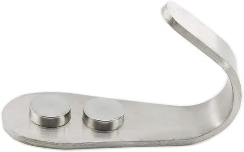 Miniatura 6 de Ganchos de acero inoxidable, ganchos de metal resistente para colgar toallas, llaves, sombreros, uso en interiores y exteriores, paquete de 8