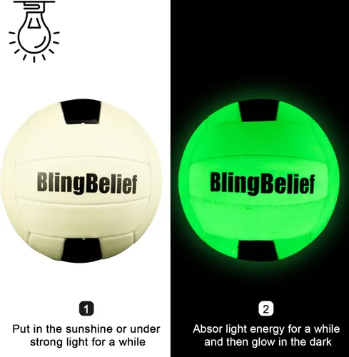 Miniatura 3 de Béisbol súper brillante que brilla en la oscuridad, pelota de fútbol, voleibol, fútbol, béisbol luminoso iluminado, fútbol