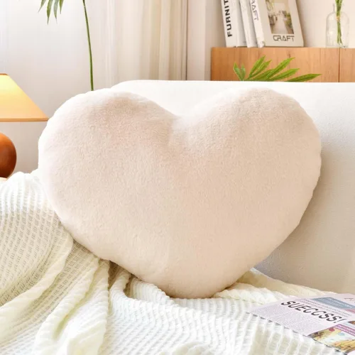 Miniatura 13 de XVTRU Almohadas de corazón verde salvia, bonita almohada decorativa de corazón, almohadas decorativas en forma de corazón para cama, almohadas