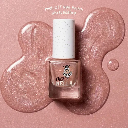 Miniatura 6 de MISS NELLA Abracadabra – Esmalte de uñas rosa brillante especial seguro para niños, fórmula no tóxica y sin olor para niños y bebés, a base de agua
