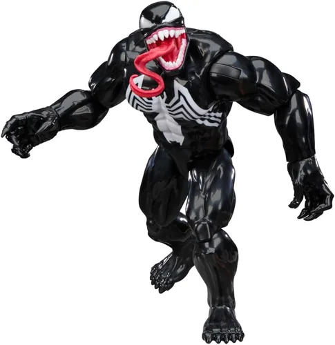 Miniatura 7 de Marvel Spider-Man Titan Series Venom Deluxe figura de acción, juguetes de superhéroes a escala de 12 pulgadas (11.8 in) para niños a partir de 4 años