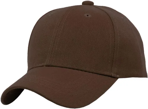 Miniatura 60 de TOP HEADWEAR Sombrero de béisbol ajustable con cierre de velcro para niños en blanco