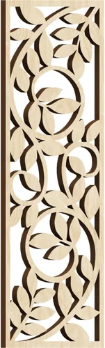 Miniatura 127 de 9 3/8"W x 24 3/8"H x 1/4"T Utica Decorativo Fretwork Madera Paneles de Pared, Abedul