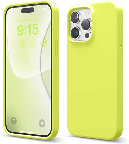 Miniatura 11 de elago Funda compatible con iPhone 15 Pro Max, de silicona líquida, funda protectora de cuerpo completo, a prueba de golpes, funda delgada