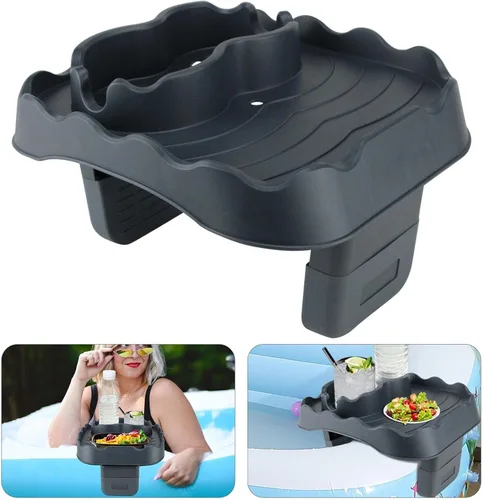 Miniatura 3 de Flotador de piscina de sandía ajustable y antideslizante inflable para taza de piscina y bandeja de bañera de hidromasaje para lo último