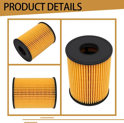 Miniatura 6 de 26350-2S000 Filtros de aceite compatibles con Hyundai Santa Sonata Tucson Cruz Fe Kia Sorento 2.5L 2020-2022 Reemplazar 21513-23001, paquete de 4