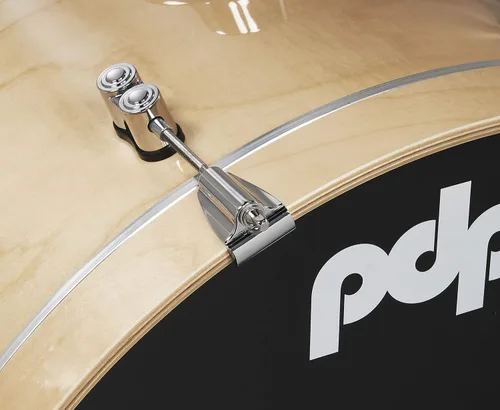 Miniatura 2 de PDP By DW Concept - Paquete de 5 piezas de carcasa de arce con herrajes cromados naturales