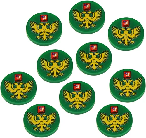 Miniatura 10 de LITKO Ficha Napoleónica Miniaturas Históricas Wargame Game Pieces Paquete de 10 (francés)