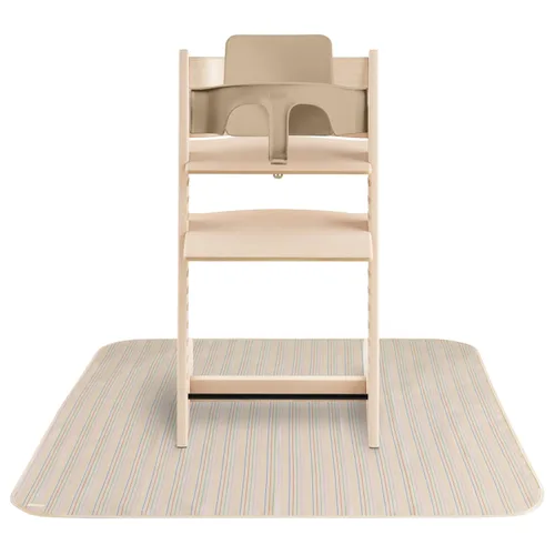 Miniatura 16 de mushie Alfombrilla Splat para Bebé 108x108 cm (Rosa) Resistente al Agua para Debajo de Silla Alta y Juego Infantil Rubor