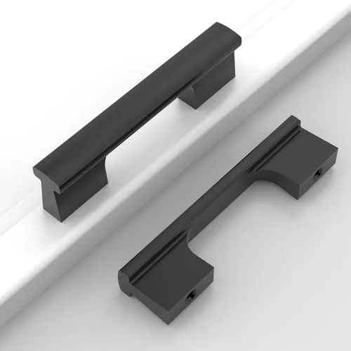 Miniatura 43 de Paquete de 12 tiradores para gabinete de 4 pulgadas (102mm) de níquel satinado cepillado, accesorios para gabinetes de cocina, cajones, cómodas
