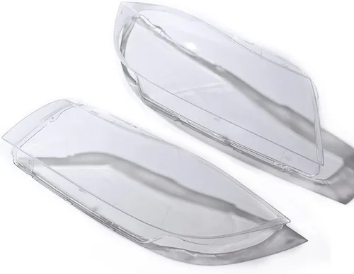 Miniatura 3 de Astra Depot Compatible con 2005-2011 BMW Serie 3 E90 E91 Sedan Wagon xenon faro delantero izquierdo derecho transparente cubierta de lente de faro