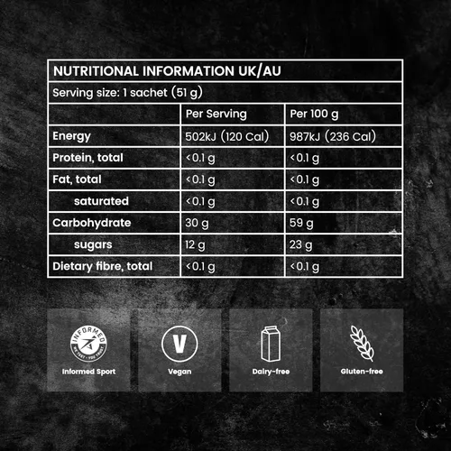 Miniatura 6 de Geles de Energía Precision Fuel PF30 - Geles de Sabor Neutro y Suave para Correr para Atletas de Resistencia, 30g de Carbohidratos, Fáciles