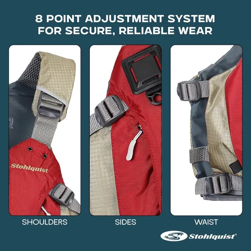 Miniatura 5 de Stohlquist Chaleco salvavidas Drifter para hombre (PFD)