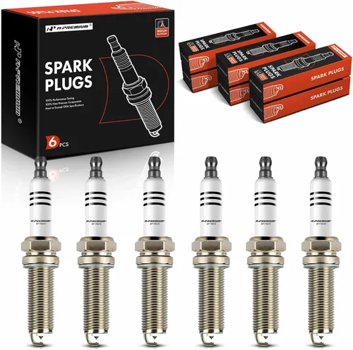 A-Premium Bujías de Iridio y Platino Compatibles con Volkswagen Passat 2006-2018, Atlas 2018-2019, Touareg 2007-2017 y Audi Q7 2007-2010 y Porsche