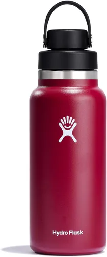 Miniatura 28 de Hydro Flask Botella de agua – Acero inoxidable aislado – Tapa de boca ancha para chug, antiderrames, a prueba de fugas en rocío de 40 onzas Dew