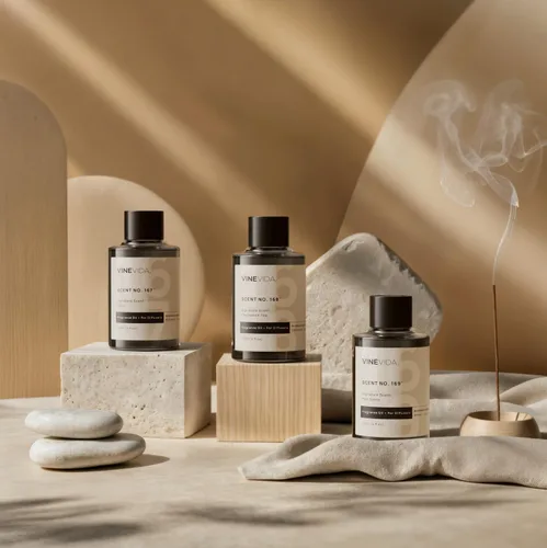 Miniatura 6 de VINEVIDA Aceite aromático de madera de teca de caoba para difusores de aire frío, aceites esenciales para recarga de aceite difusor y ambientador