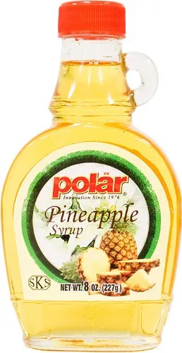 MW Polar Jarabe para panqueques, 8 onzas (paquete de 12) (jarabe de piña)