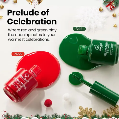 Miniatura 152 de Beetles - Esmalte de uñas de gel rosa claro, 0.5 fl oz, color rosa bebé, esmalte de gel que se absorbe con luz UV LED, arte de uñas de verano, salón