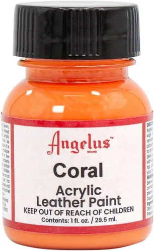 Miniatura 56 de Angelus - Pintura acrílica para cuero, 4 Fl Oz, color blanco - Pintura para cuero profesional flexible, resistente a grietas, arañazos