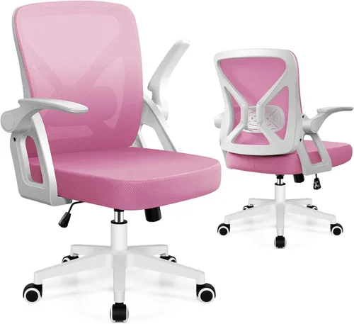 Miniatura 9 de FelixKing Silla de Oficina - Silla de Escritorio Ergonómica de Malla Transpirable para Tareas con Ruedas y Soporte Lumbar, Sillas de Oficina