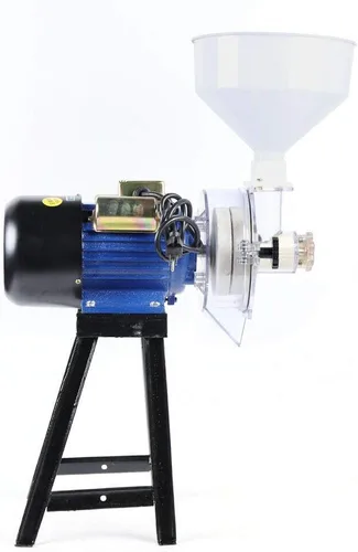 Miniatura 5 de Molinillo de grano, 2.2kw de alta velocidad eléctrico de hierbas molino de cereales máquina de polvo de harina con embudo (molinillo húmedo)
