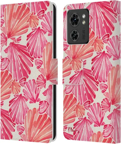 Miniatura 17 de Head Case Designs Funda de piel con licencia oficial de Paul Brent Agate Mermaid Coastal para Motorola Moto Edge 40